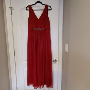 Red Prom Dress / Bridesmaid-dress  from David's Bridal